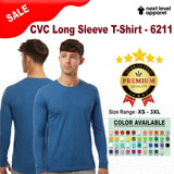 Next Level® CVC Crewneck Long Sleeve T-Shirt
