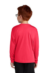 Sport-Tek® Crewneck Long Sleeve T-Shirt for Youth