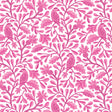 Cotton Print Bubblegum Roux Birds and Branches Fabric 44/45"