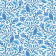 Cotton Print Blue Henri Birds and Branches Fabric