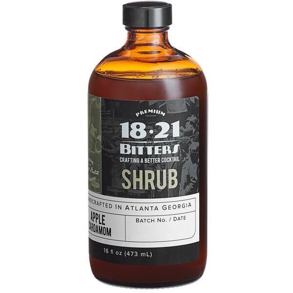 18.21 Bitters Apple Cardamom Shrub 16 fl. oz.
