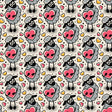 Cotton Print Love Letters Love Ink Fabric 44/45"