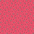 Cotton Print Pink Hearts Love Ink Fabric 44/45"