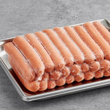 Nathan's Famous 6" 6/1 Beef Franks - 60/Case