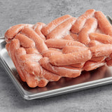 Nathan's Famous 3 1/2" 1.5 oz. Beef Slider Franks - 106/Case