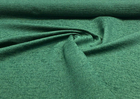 Fabricut Rawhide Cotton Polyester Fabric - Spruce Green Slubbed Textured, 54" Width (1 Yard)