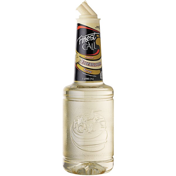 Finest Call 1 Liter Premium Elderflower Syrup
