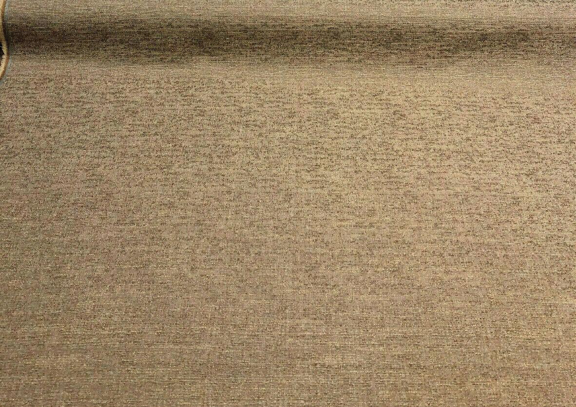 Fabricut Rawhide Toffee Cotton Polyester Blend Fabric - Toffee Slubbed Textured, 54" Width (1 Yard)