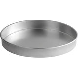 Round Straight-Sided Aluminum Cake Pans - 3" high - Choose Diameter from 3" to 16"