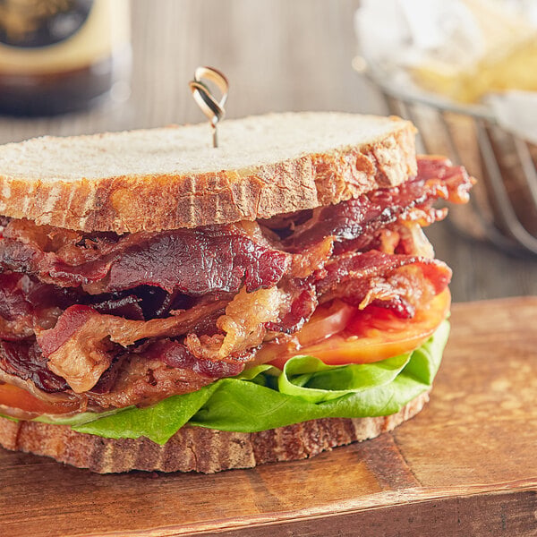 Godshall's Sliced Smoked Beef Bacon 10 oz. - 12/Case