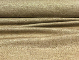 Rawhide II Cotton Polyester Blend Fabric - Wheat Gold Slubbed Textured, 54" Width (1 Yard)