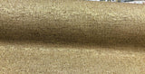 Rawhide II Cotton Polyester Blend Fabric - Wheat Gold Slubbed Textured, 54" Width (1 Yard)