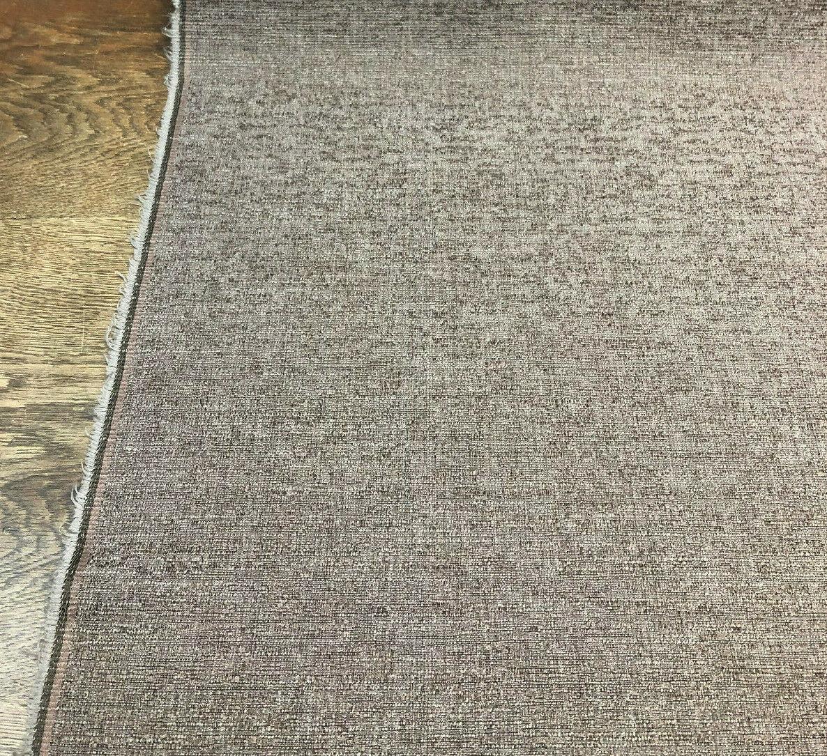 Rawhide II Cotton Polyester Blend Fabric - Graphite Slubbed Textured, 54" Width (1 Yard)