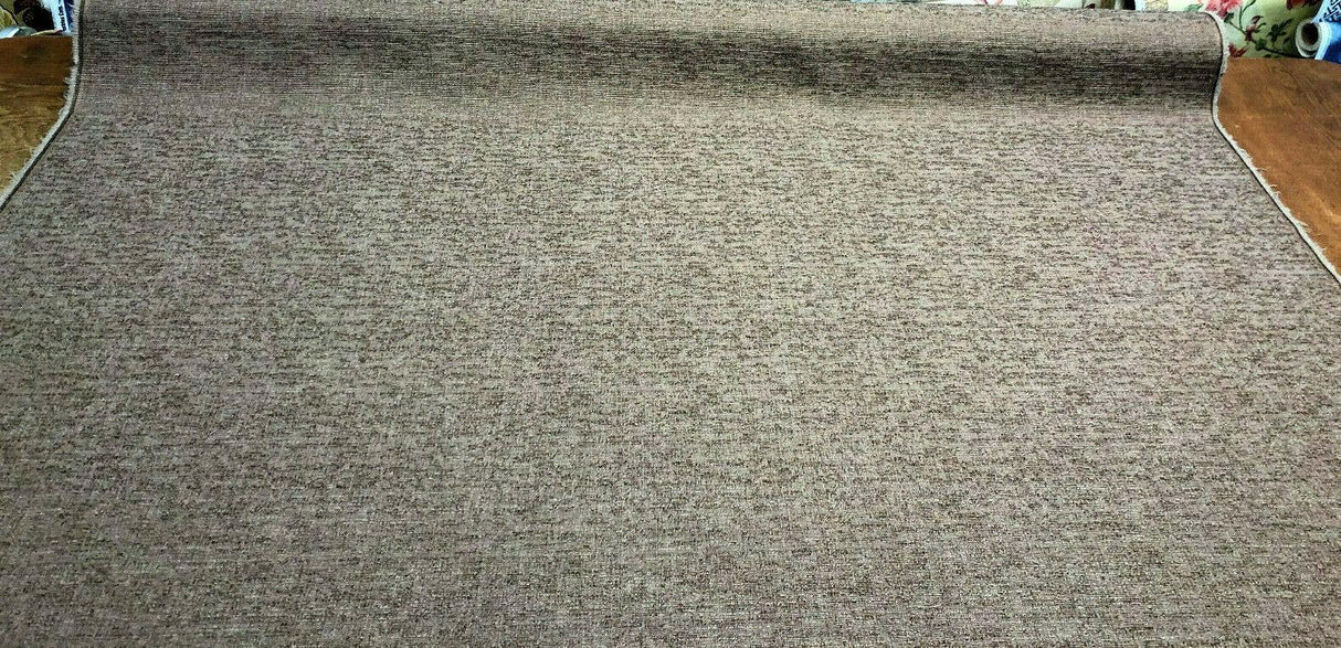 Rawhide II Cotton Polyester Blend Fabric - Graphite Slubbed Textured, 54" Width (1 Yard)