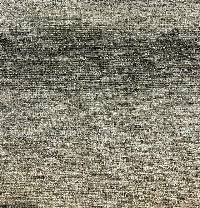 Rawhide II Cotton Polyester Blend Fabric - Graphite Slubbed Textured, 54" Width (1 Yard)