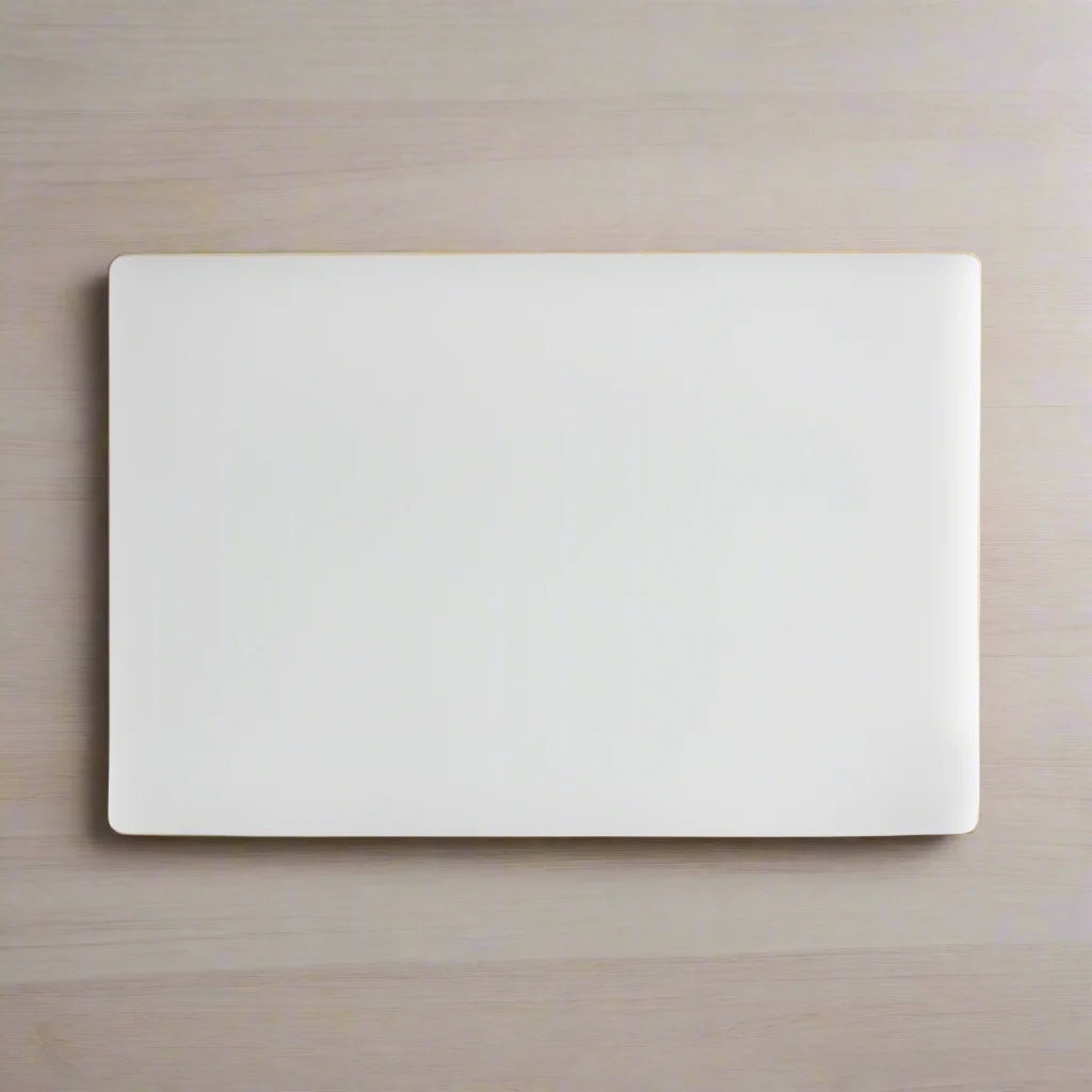 Karolyn's Favorite Fondant Tools, White Polyethylene Cutting Board, 18" x 12" x 1/2"