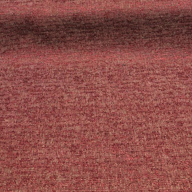 Rawhide Monarch Cotton Polyester Fabric - Burgundy Red Slubbed Textured, 54" Width (1 Yard)