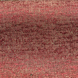 Rawhide Monarch Cotton Polyester Fabric - Burgundy Red Slubbed Textured, 54" Width (1 Yard)