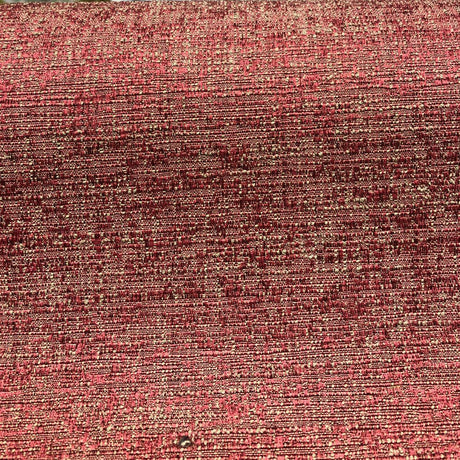 Rawhide Monarch Cotton Polyester Fabric - Burgundy Red Slubbed Textured, 54" Width (1 Yard)