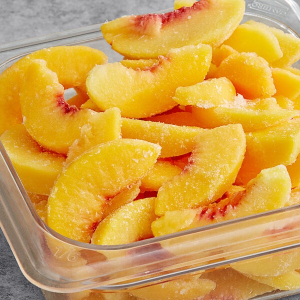 Dole IQF Sliced Peaches 30 lb.