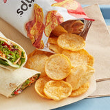 Popchips BBQ Popped Chip Snack 0.8 oz. - 24/Case