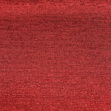 Fabricut Rawhide II Cotton Polyester Fabric - Carnation Red Slubbed Textured, 54" Width (1 Yard)