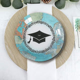 8 Count Graduation Party Grad Adventure Paper Dessert Plates 7 Inch