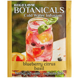 Bigelow Botanicals Blueberry Citrus Basil Cold Water Infusion Tea Bags - 18/Box