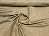 Fabricut Rawhide Brass Slubbed Textured Cotton Polyester Fabric - Brass Solid Color, 54" Width (1 Yard)