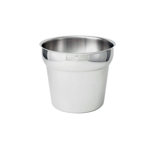 Winco Inset Bucket Stainless Steel, 7 Quart