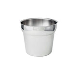 Winco Inset Bucket Stainless Steel, 7 Quart