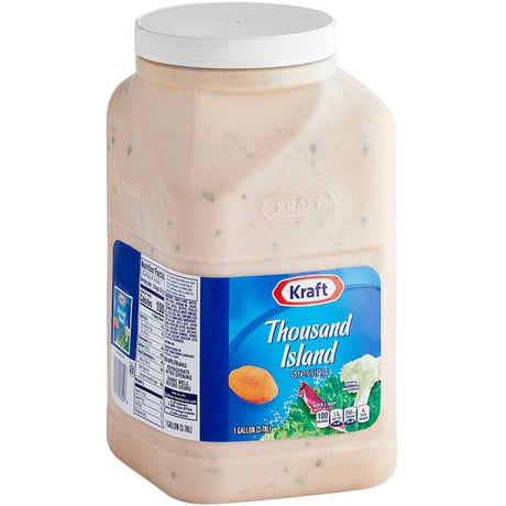 Kraft Thousand Island Dressing 1 Gallon - 4/Case