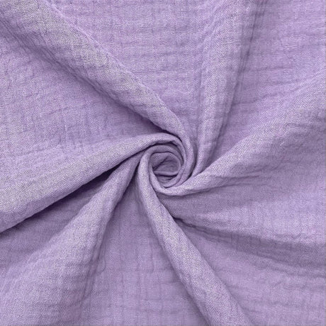 Double Layer Cotton Gauze Fabric - Soft Double Layer Muslin, 46/48" Width (1 Yard)