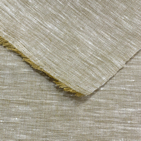 Pure Linen 2-Tone Melange Gold/Ivory