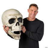 22" Giant Articulated Plastic Skull Halloween Decoration