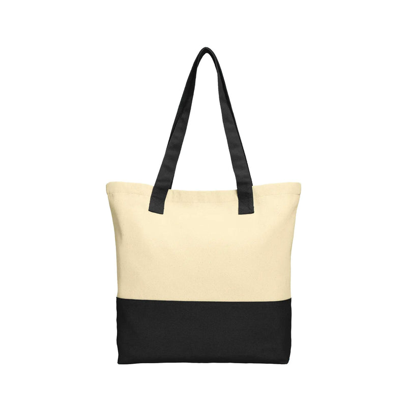 Port Authority® Colorblock Cotton Tote