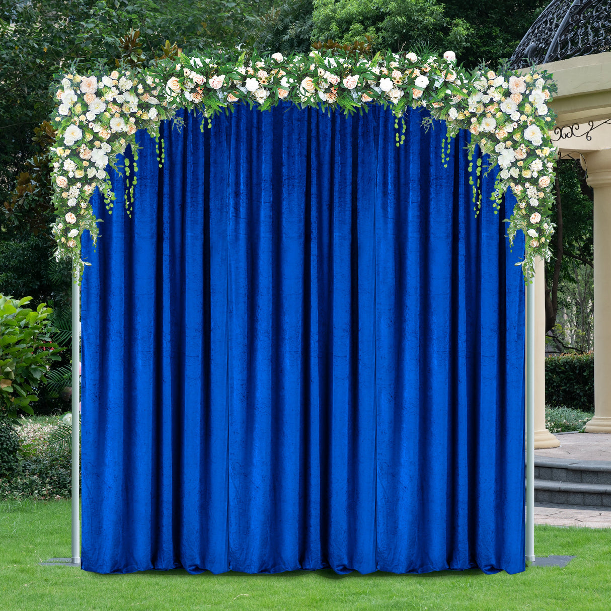 Ice Crushed Velvet Event Drape Panel 200 GSM