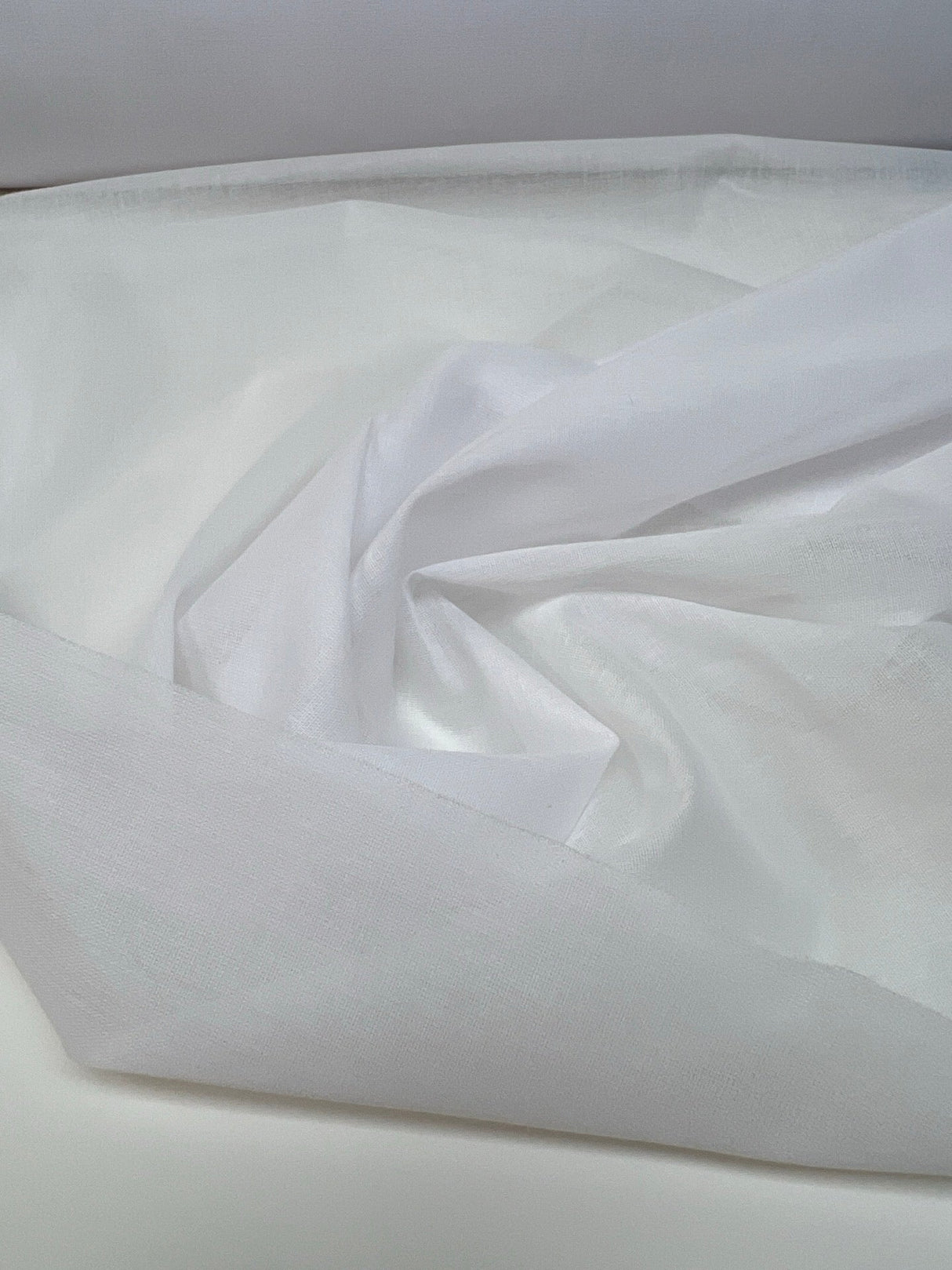 Cotton Interlining Shades White
