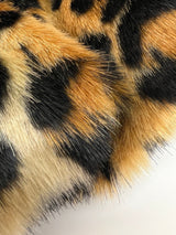 Faux Fur Modacrylic Brown Beige