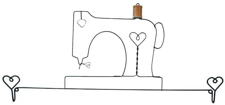 Fabric Holder Sewing Machine 22in Gray