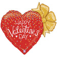 Valentine Heart Holographic Foil Balloon