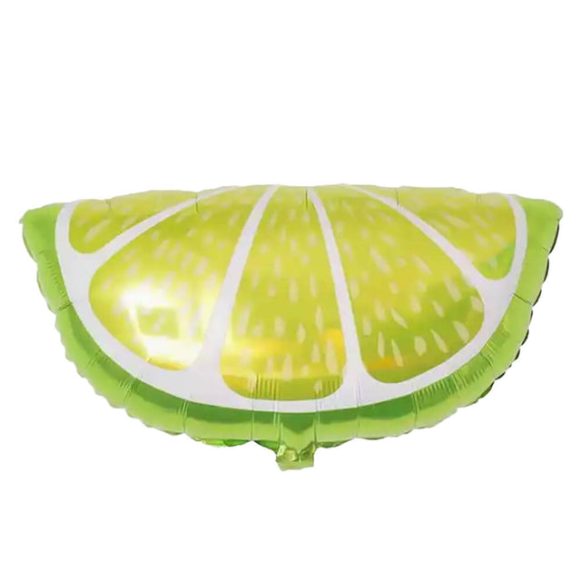 Foil Balloon Lime Slice