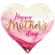 Mother's Day Pink Heart Foil Balloon