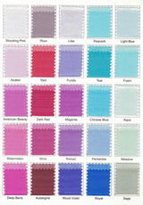 Sparkle Organza Nylon Fabric - Shimmer, 45" Width, Multiple Colors (1 Yard)