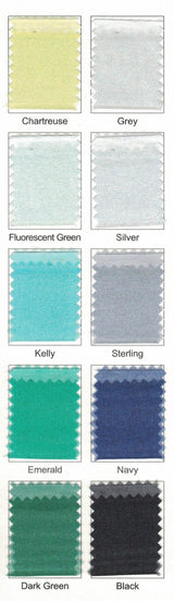 Sparkle Organza Nylon Fabric - Shimmer, 45" Width, Multiple Colors (1 Yard)