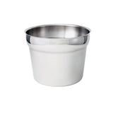 Winco Inset Bucket Stainless Steel, 11 Quart