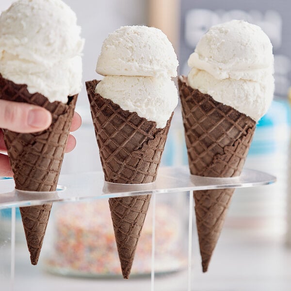 JOY Chocolate Waffle Cone - 96/Case