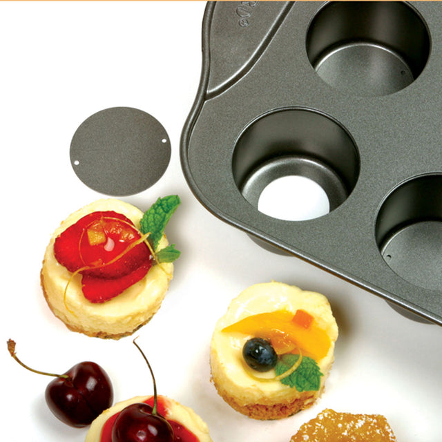 Norpro Nonstick Mini Cheesecake Pan, 12 Cavities