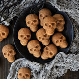 Nordic Ware Halloween Skull Cakelette Pan - Black