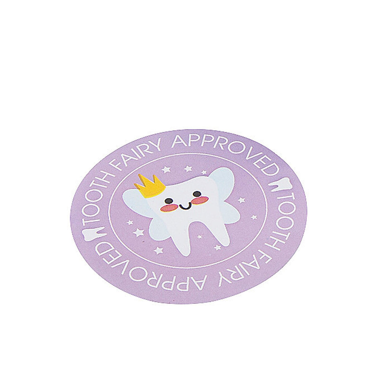 Official Tooth Fairy Seal Sticker Roll 100 Pc.